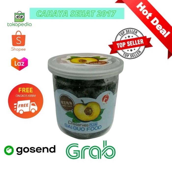

NEW BaiGuo food buah PLUM rasa MADU 220gr