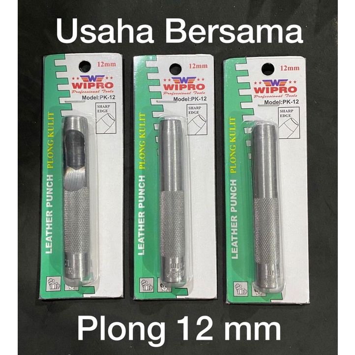 

Plong Kulit 12 mm WIPRO Alat Pembolong Gasket Kulit 12mm Punch Leather