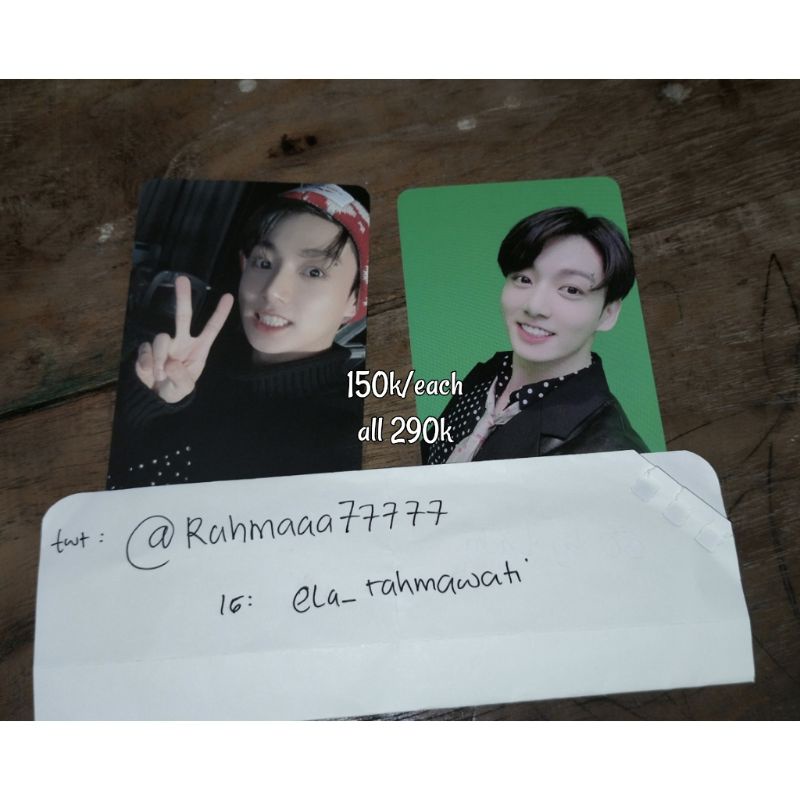 PC dicon dfesta Jungkook BTS kupluk background hijau