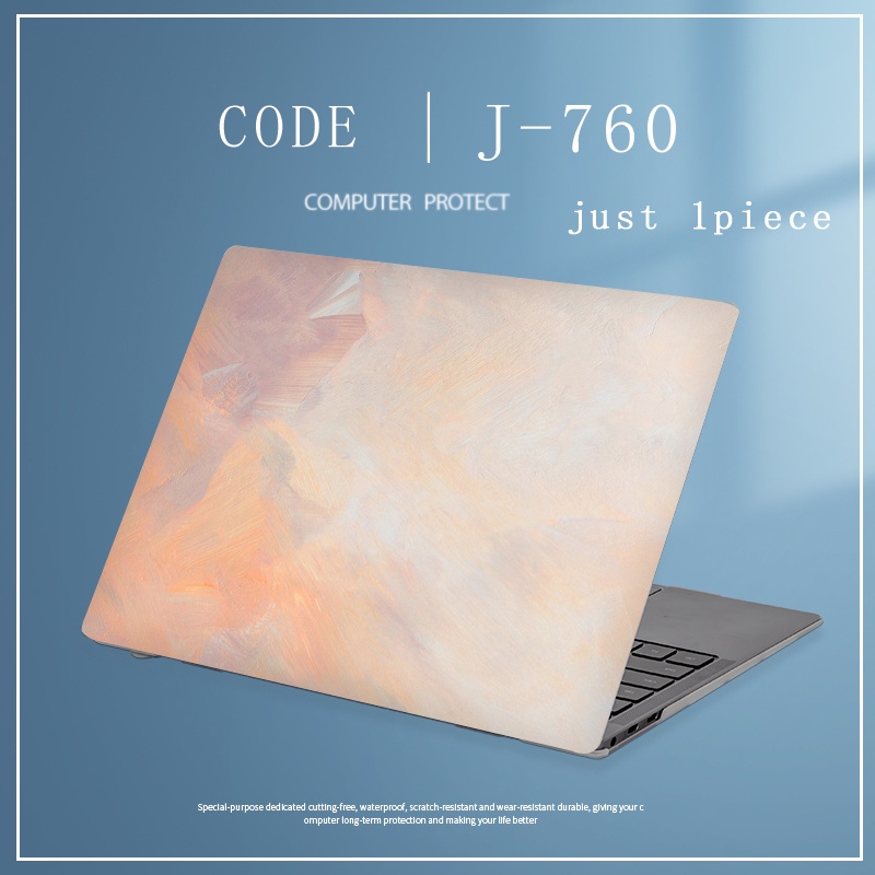 1pc Universal Bebas Potong COD Laptop Decals Colorful Komputer Dekorasi Sticker Kulit Film Untuk ASUS VIVOBOOK 15S M4050I ROG G713Q G513Q E410M E410K Full Cover Sticker