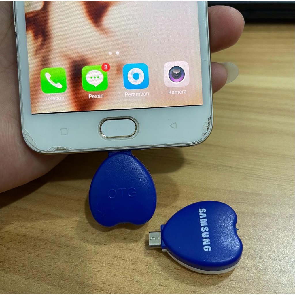 OTG USB / SAMBUNGAN OTG KABEL MINI / OTG MICRO USB SAMSUNG OTG UNIK