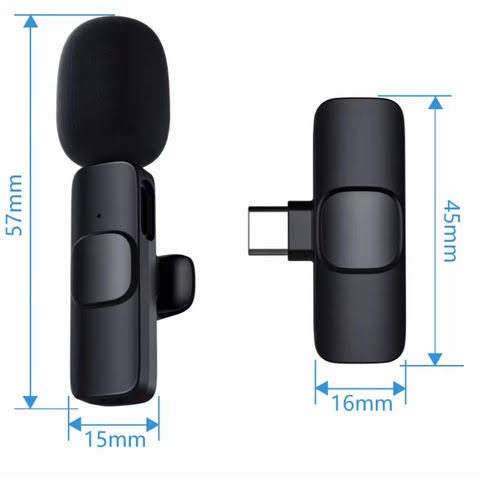 xqxm original Mic clip on wireless 2.4GHZ Lavalier Plug and Play Live Streaming Podcast Vlogging gamer youtuber content production