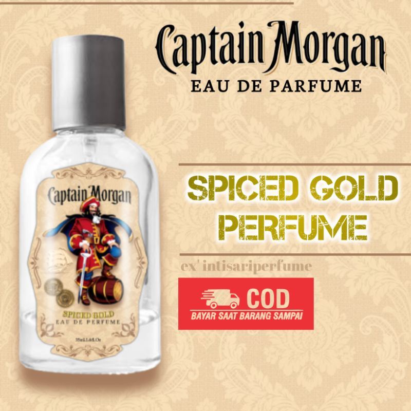 Captain Morgan Parfume pria (NEW) 35ml EDP