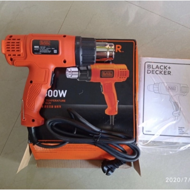 Black Decker Kx1800 Mesin pemanas Heat Gun Hot Gun Heatgun Hotgun 1800watt