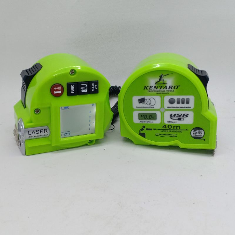 Meteran digital sensor 40Meter + 5Meter roll kentaro Japan quality