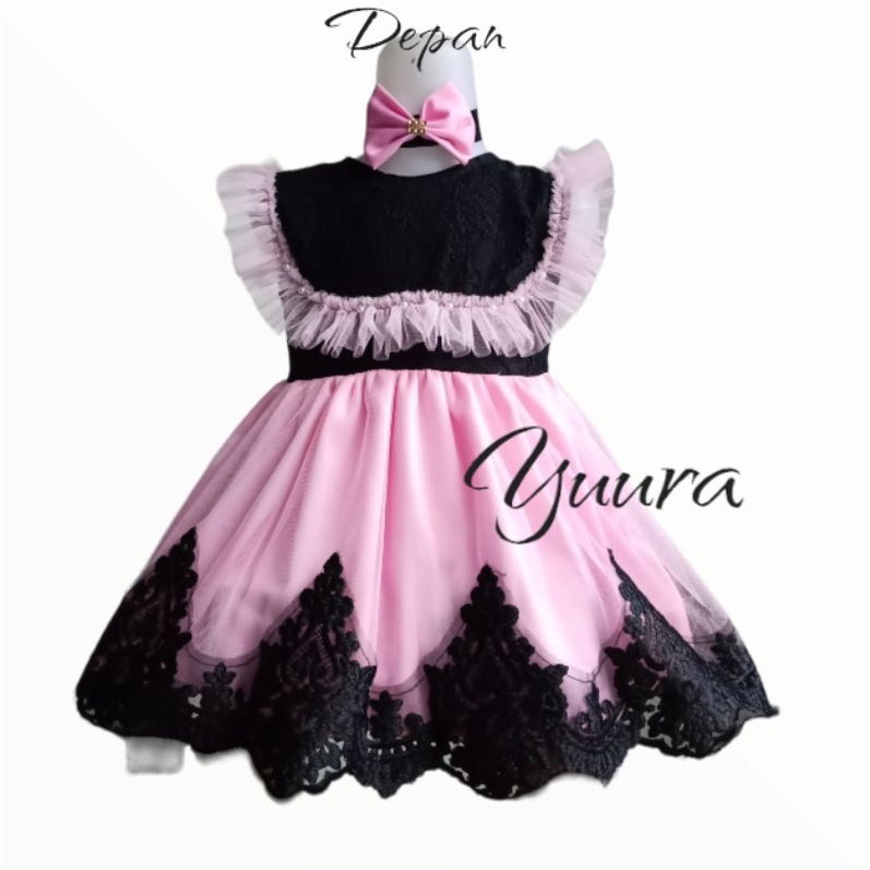 Yuura Gaun Pesta anak terbaru / Dress pesta anak / baju pesta