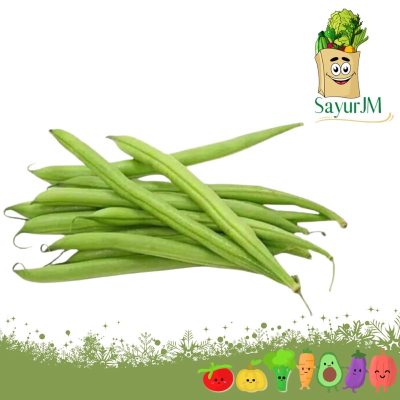 

SayurJM - Sayur Buncis Baby 250gr / Sayur Segar / Sayuran Segar / Sayur Murah