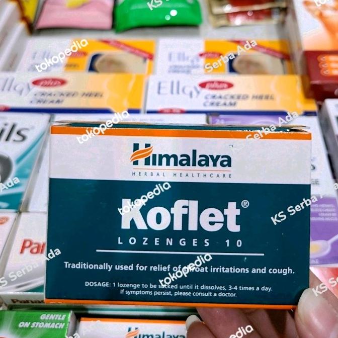 

Himalaya Koflet Lozenges 10pcs - Import Malaysia - permen batuk