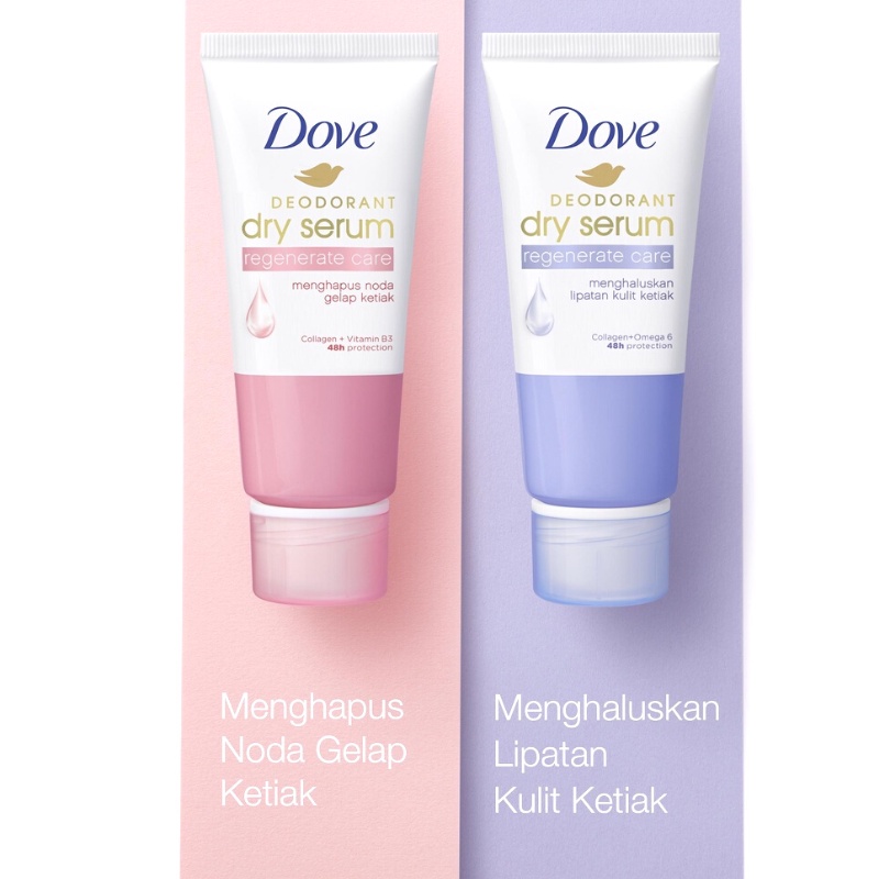 Dove Dry Serum Deodorant Serum Regenerate Care | Underarm Care Regenerate Care Collagen With Niacinamide 50ml