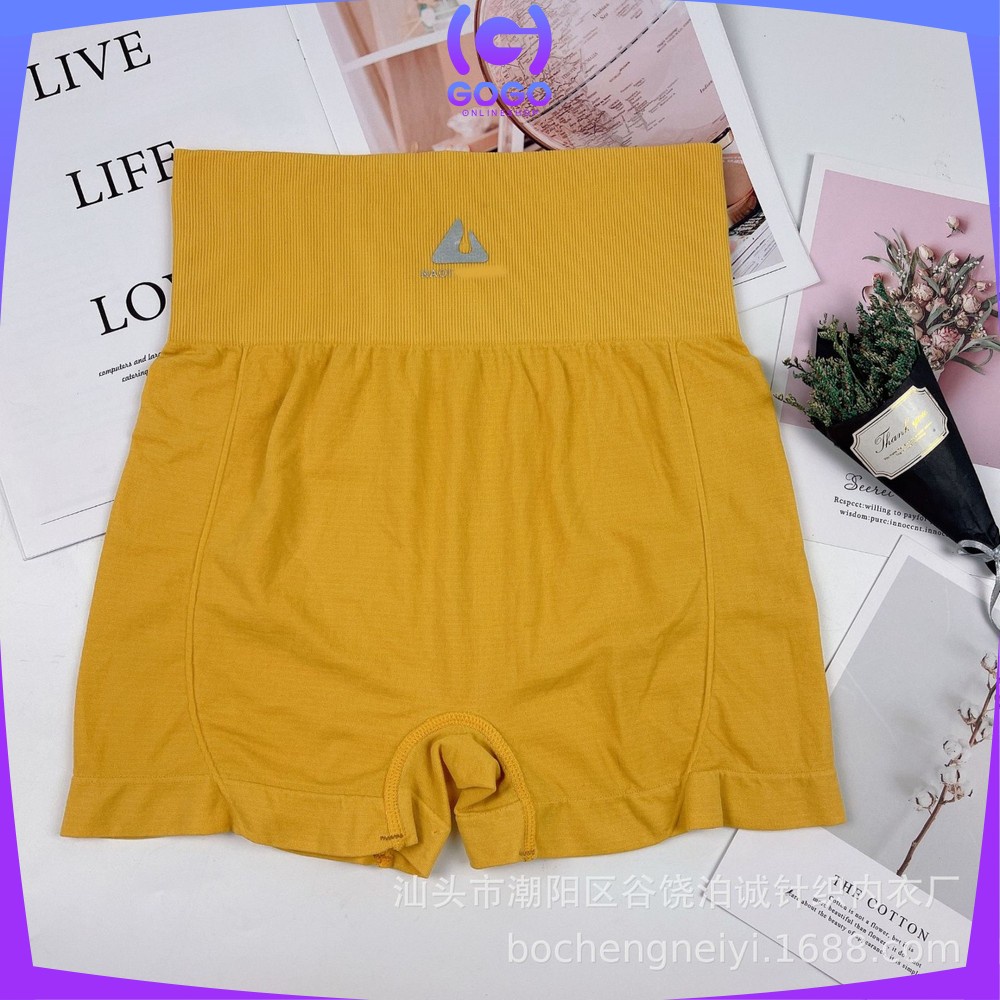 GOGO-P112 Celana Korset Pinggang Tinggi / Korset Wanita Pelangsing Perut / Korset Slimming Pants Korset Cd Wanita Pengecil Perut