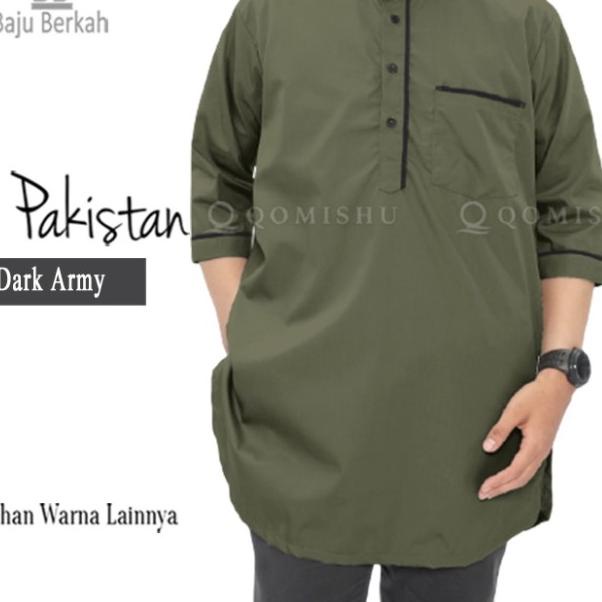 PROMO KOKO PAKISTAN PRIA QAP JUMBO - Coklat Tua, XL
