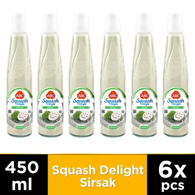 

ABC Sirup Squash Delight Sirsak 460 ml - Multi Pack 6 pcs