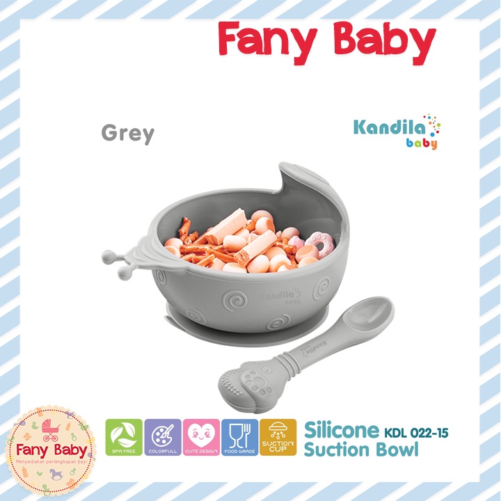 KANDILA BABY SILICONE SUCTION BOWL / KDL022-15