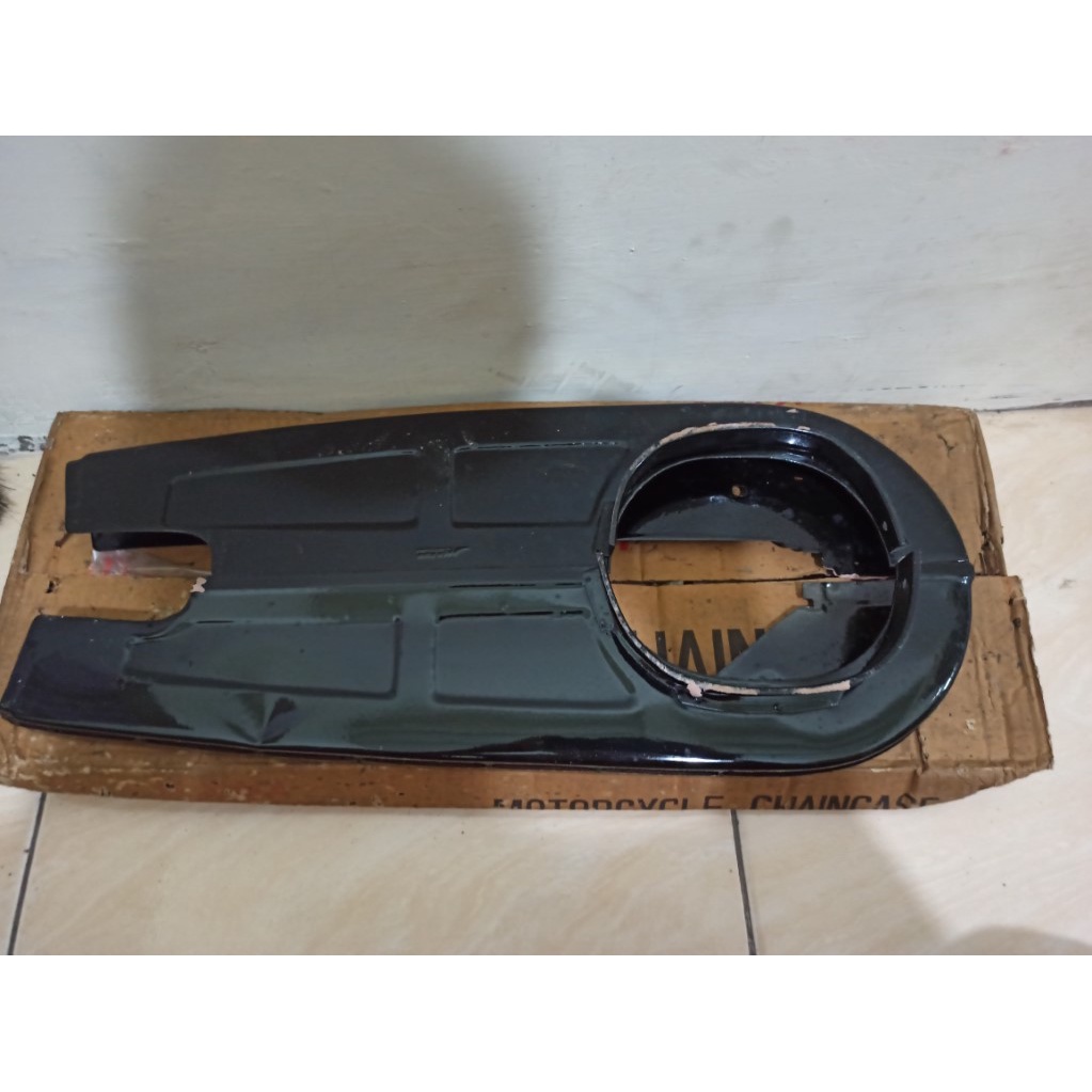 honda cb100 tutup rantai rante cover nos