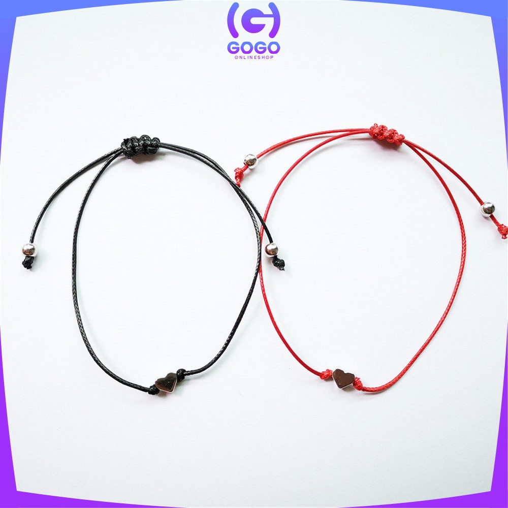 GOGO-K65 Gelang Tali Persahabatan Anyaman Korean Fashion Gelang BFF Gelang Pasangan Sahabat Gelang etnik