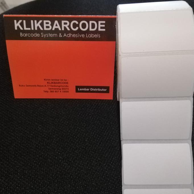 

TOP PRODUCT PROMO LABEL BARCODE XPrinter XP-360B Uk. 50 X 30 (1 LINE) THERMAL 50X30 MM ( isi 1.000 pcs ) MURAH ^ 863