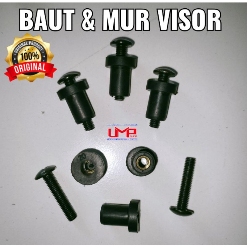BAUT VISOR PLUS MUR VISOR YAMAHA NMAX NEW NMAX LEXI AEROX UNIVERSAL ORIGINAL