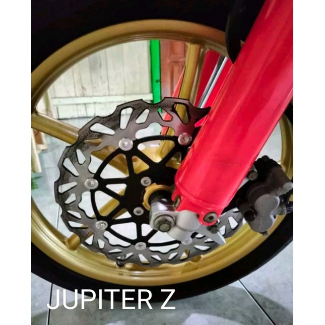 Piringan Disc Cakram Rem Depan 260mm F1ZR NOUVO Jupiter Z Vega Old pnp Model PSM Hitam Bulat Daytona Dill