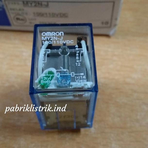 Relay MY2N J MY2 110VDC 110V DC Omron original