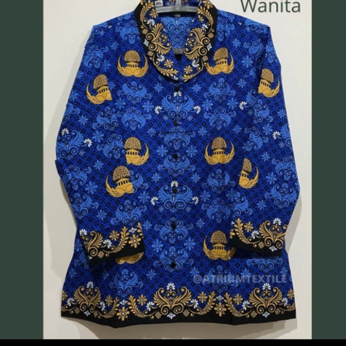 Baju Kemeja Korpri Seragam Korpri Wanita Pria Katun Premium
