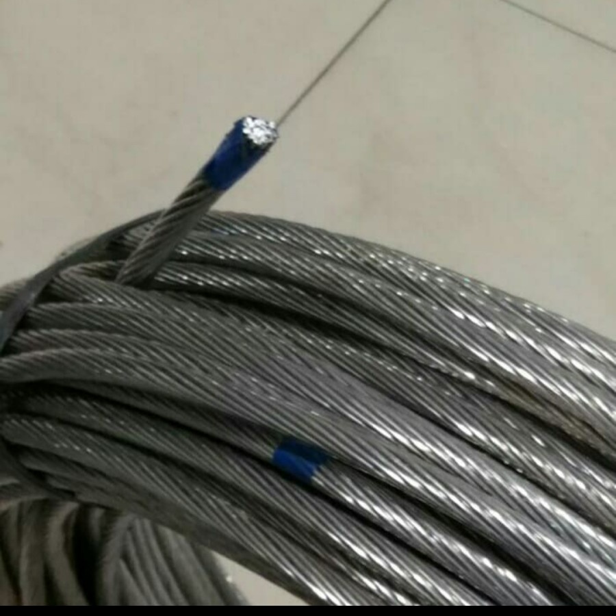 Kabel A3C / Kabel AAAC ukuran 50mm Alumunium Meteran