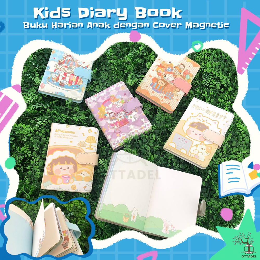 

Ottadel (64K) Kids Diary Book / Buku Catatan Harian Anak Perempuan