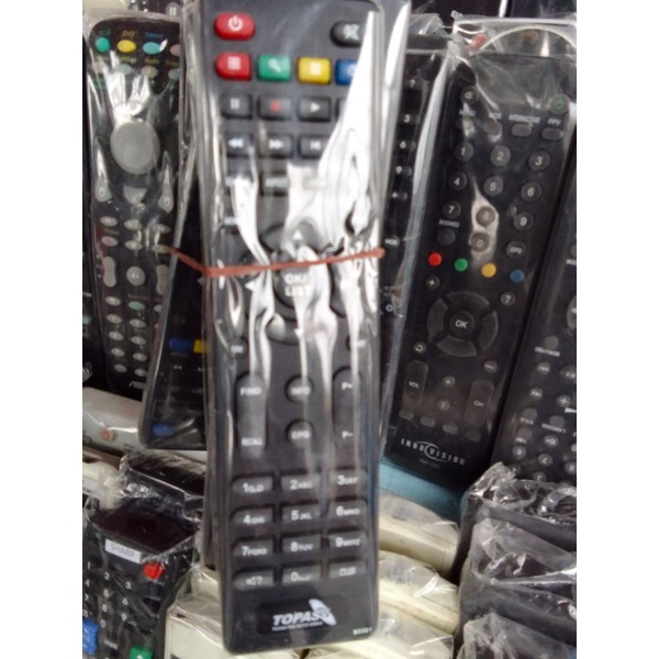 remote receiver topas tv