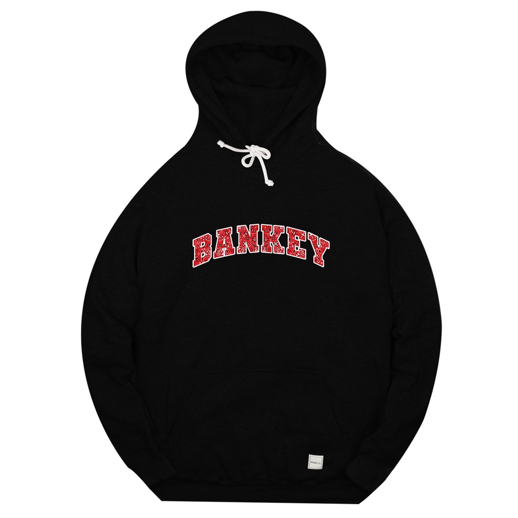 Bankey Pullover Hoodie Jacket Sweatshirt - Jaket Paisley Black