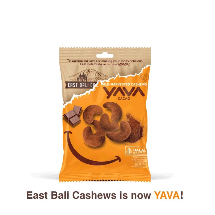 East Bali Cashew Yava Cacao Cashew Nuts - Kacang Sehat 35 gr