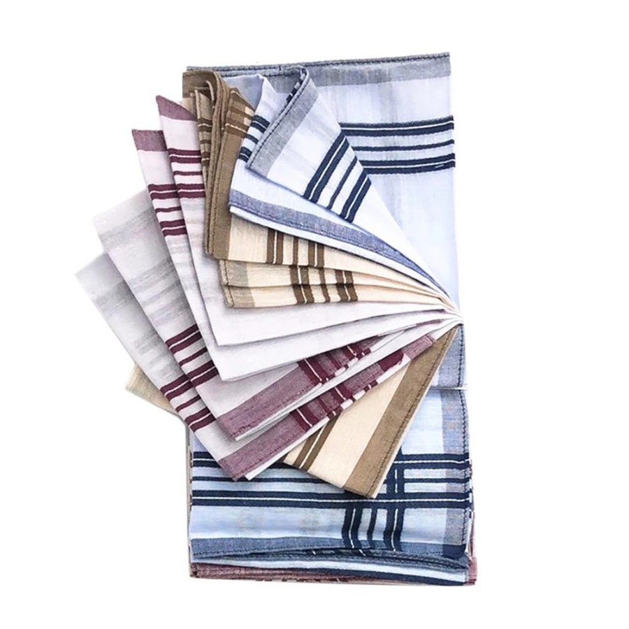 GIOFLO Aksesoris Pria Sapu Tangan Murah Isi 3 PCs Multicolor / SPT 29