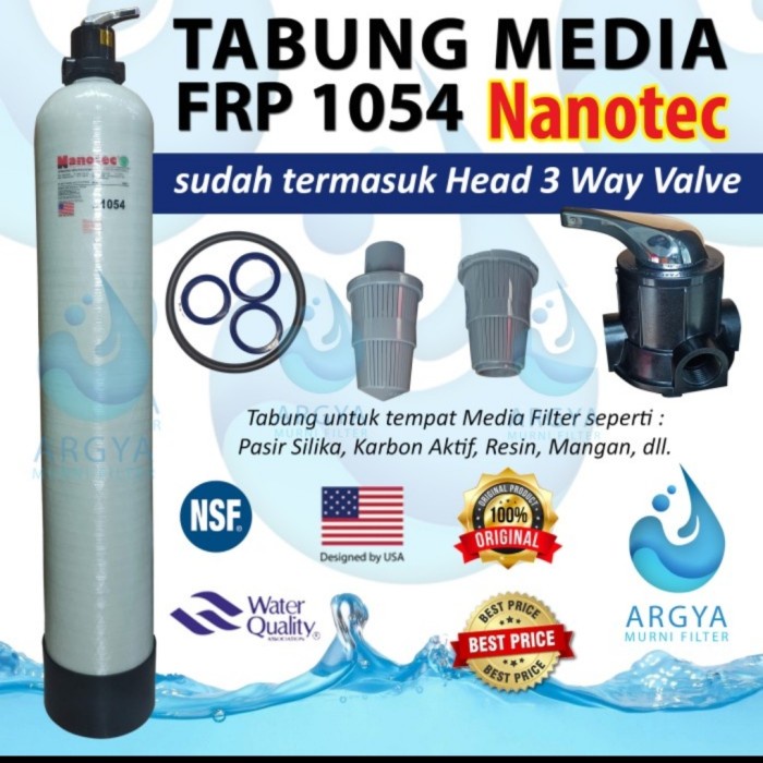 Frp Tank 1054/Tabung Media 1054/Tangki Filter 1054