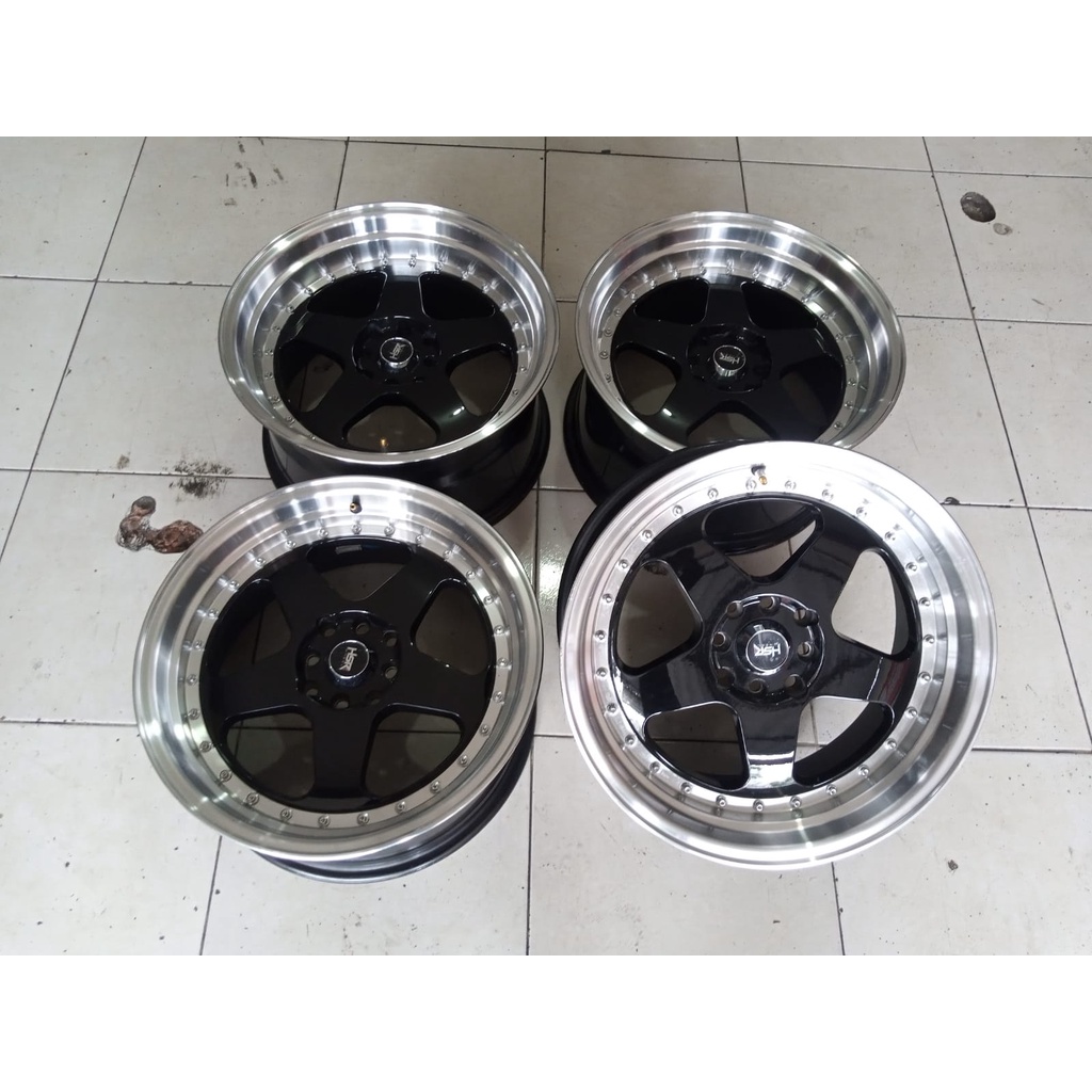 Velg Mobil Bekas Seken Ring 17 BURN HSR R17X8-9 Baut 4 ET30-25