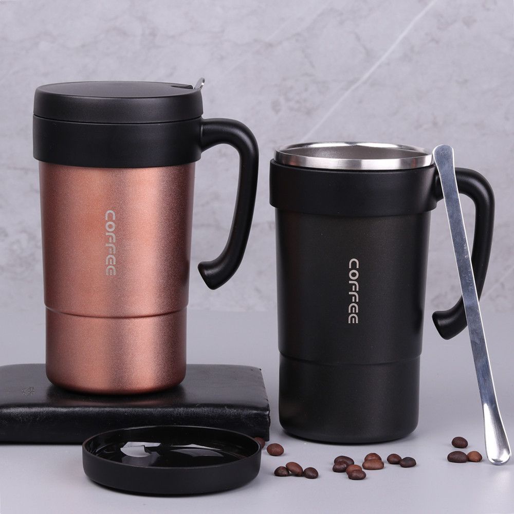 Coffee Tumbler fancy Free Sendok Adukan