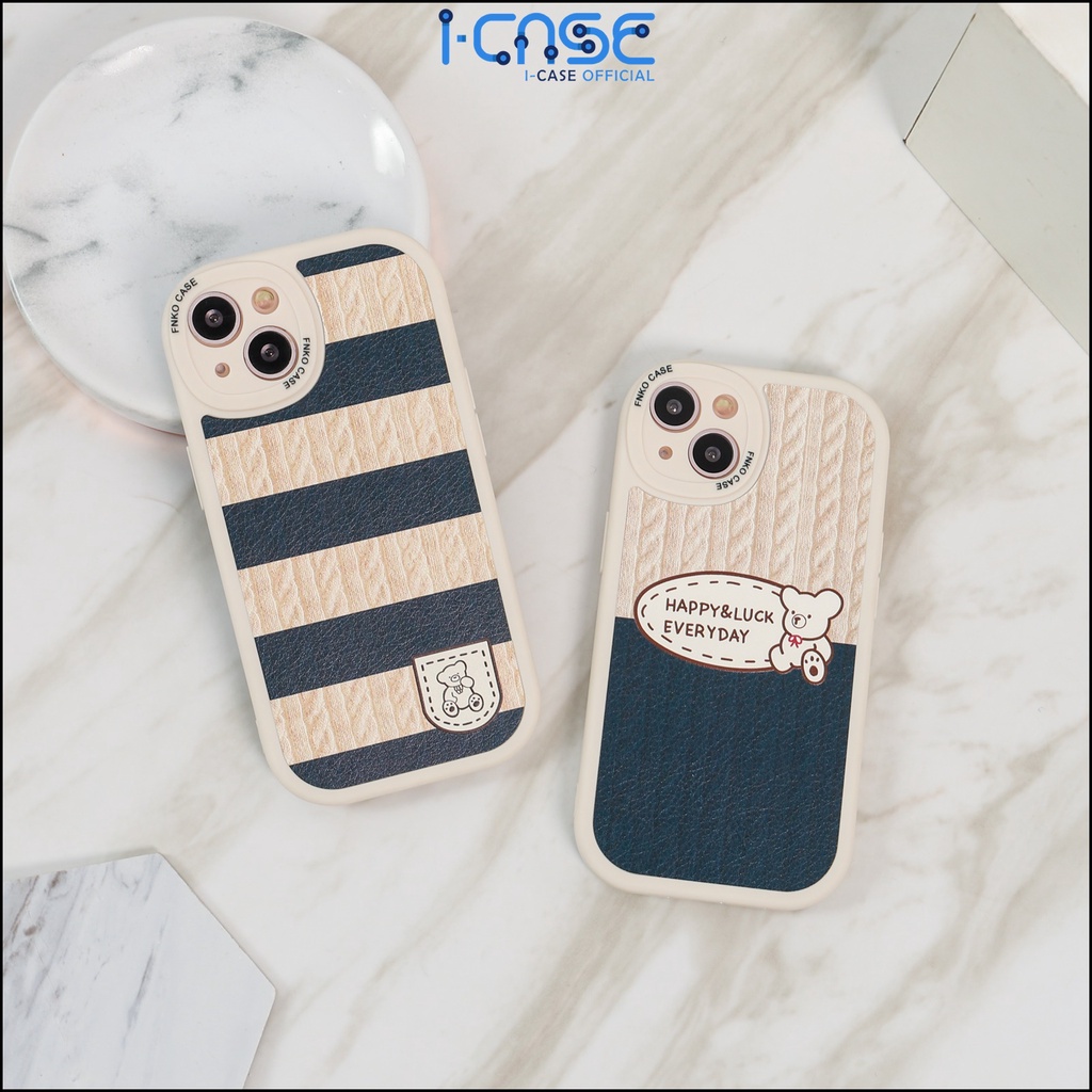 Soft Case Knit Bear For iPhone 7 8 PLUS XR X XS MAX 11 12 13 14 PLUS PRO MAX