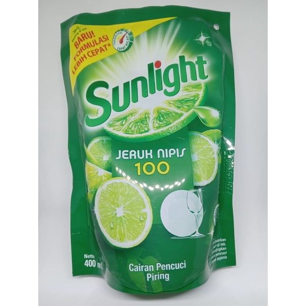 Jual Sunlight Sabun Cuci Piring Jeruk Nipis Refill 400ml Shopee Indonesia