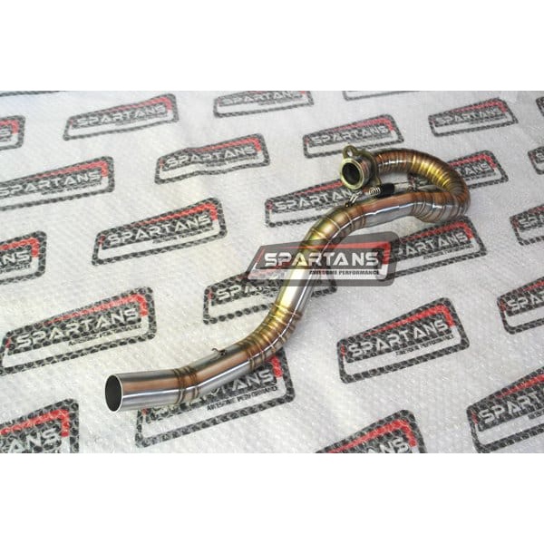 Pipa Header Leheran Scorpio Tiger MegaPro Model Trail Full Stainless Steel