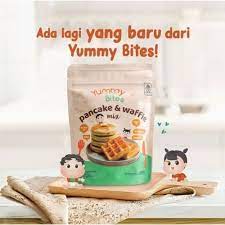 yummy bites pancake &amp; waffle mix 130g