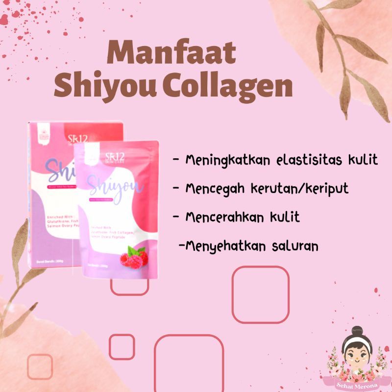 SHIYOU COLLAGEN DRINK // DNA SALMON , RASPBERRY & GLUTATION