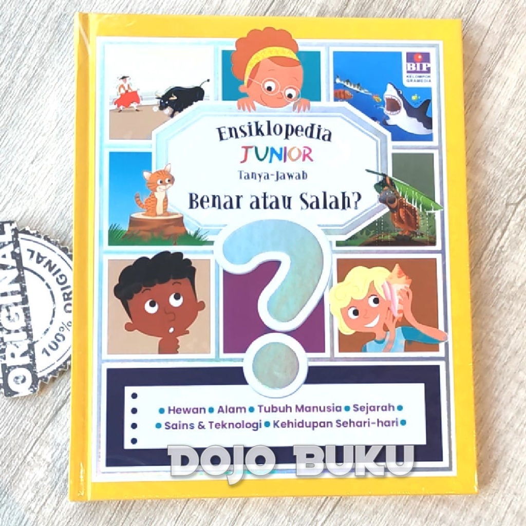 Buku Ensiklopedia Junior - Tanya Jawab: Benar atau Salah by Fleurus