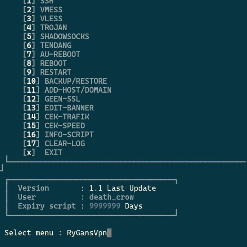 AKUN SSH CLOUDFLARE FULL SERVICE