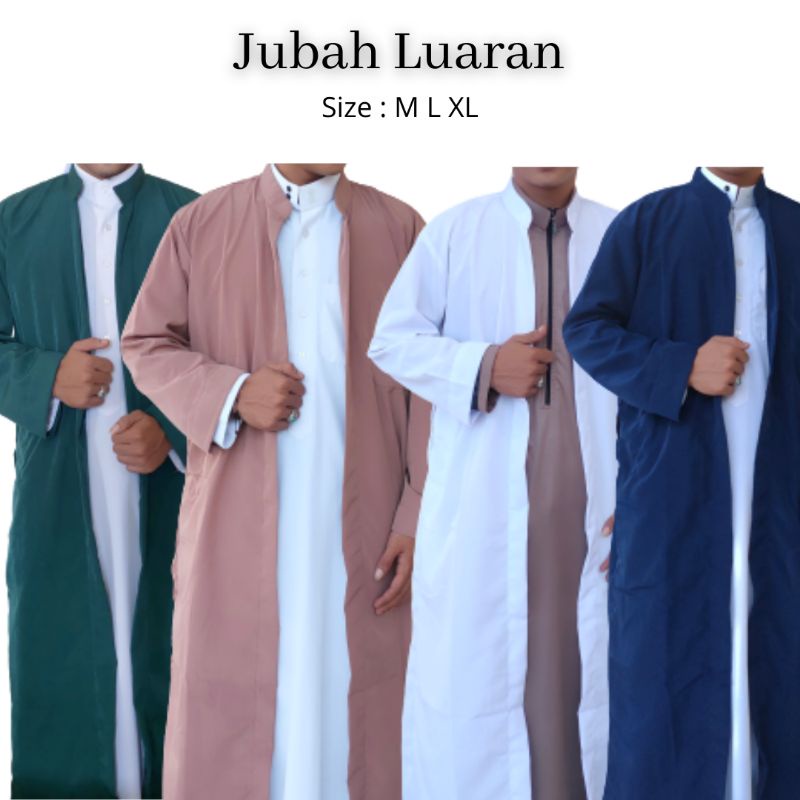 Jubah Luaran Gamis Luaran Jubah Saudi Jubah Luaran Dewasa Termurah