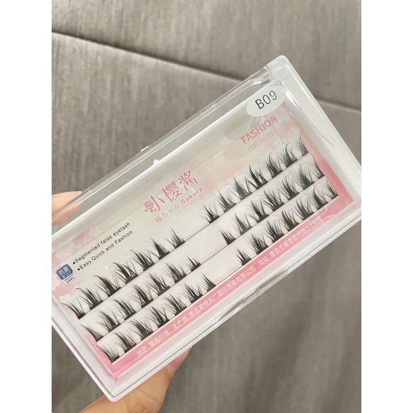 T19 - Little Devil Cos False Eyelashes Natural Simulation Grafting Single Cluster Eyelashes Makeup Beauty Tools