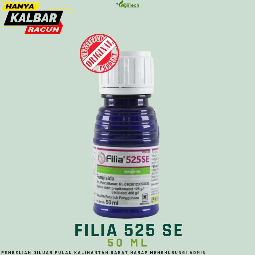 FILIA 525 SE 50 ML FUNGISIDA SISTEMIK OBAT HAWAR DAUN BLAST JAMUR PADI