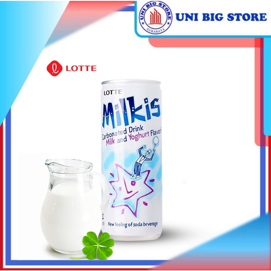 

Lotte Milkis Original Milk Yoghurt 250 ml Susu Soda