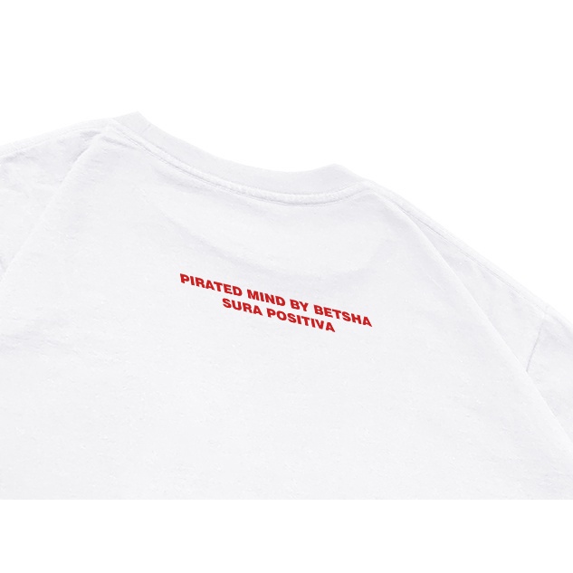 Sura Positiva - Tshirt Heavyweight Cotton (Betsha) White