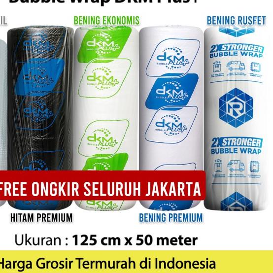 

Bubblewrap 125cm x 50m Plastik Bubble Wrap BUBLE /ROLL - Bening Hijau