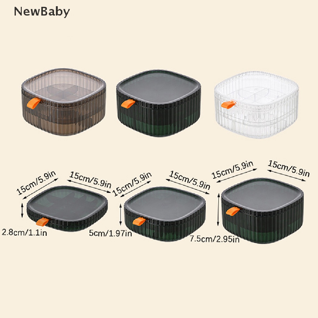 Kotak Penyimpanan Perhiasan Anting Kalung Cincin Multi Layer Portable