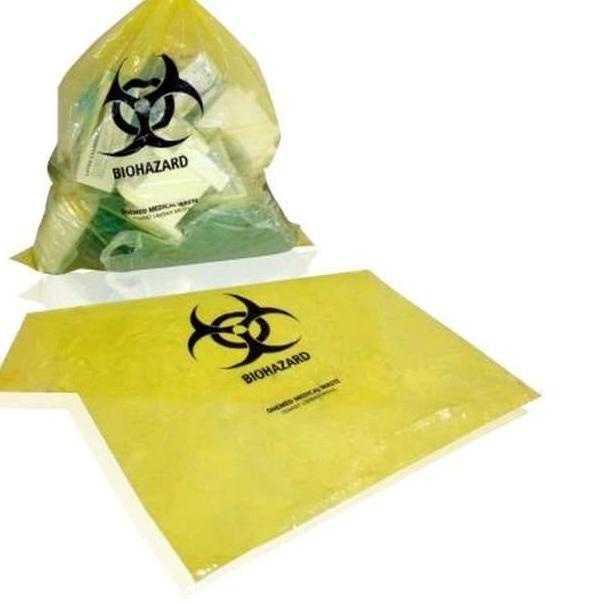 

Kantong Plastik BioHazard 60x80cm pak isi 50