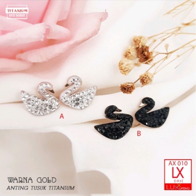 anting/giwang tusuk wanita (model angsa)
