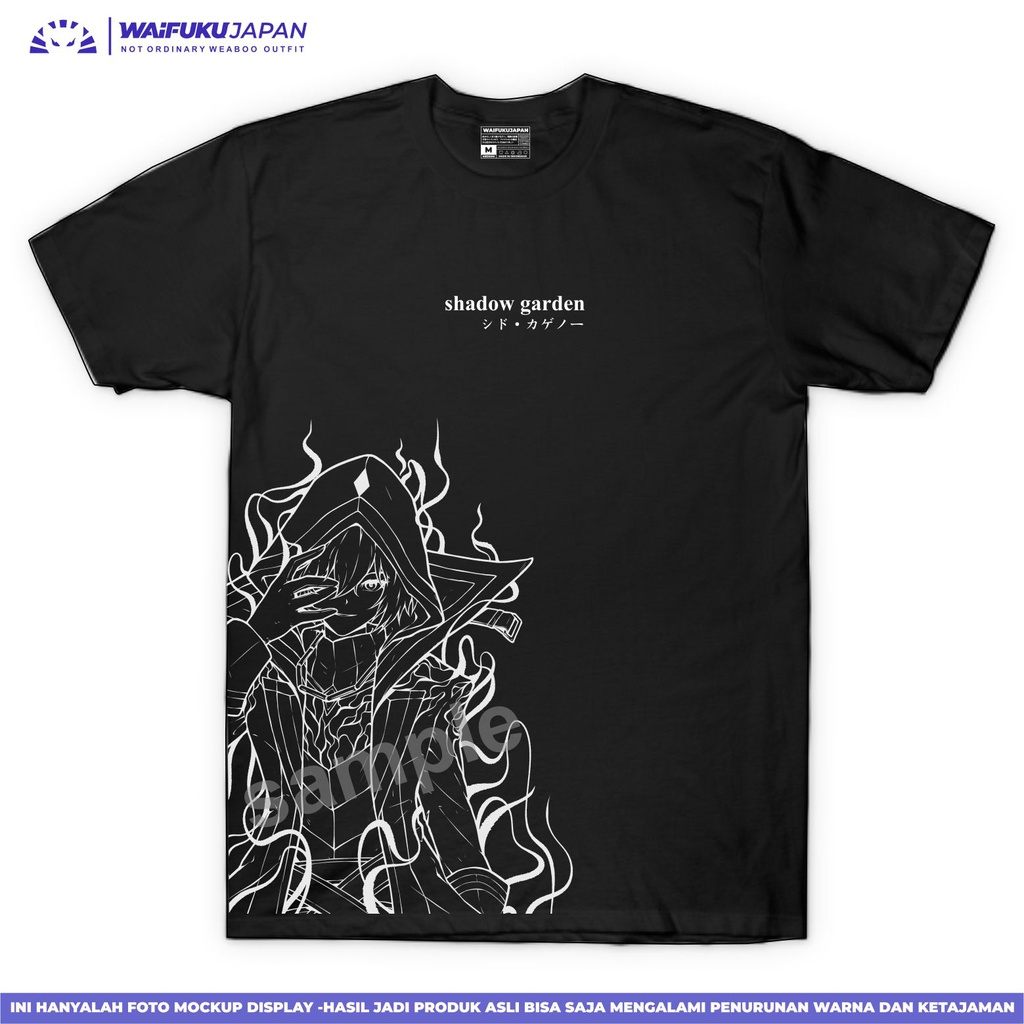 T-shirt Kaos Anime Kage no Jitsuryokusha - Cid Kagenou " Shadow "